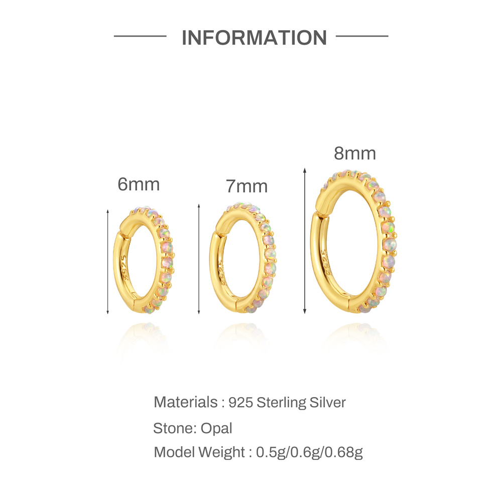 CANNER 1 adet 925 ayar gümüş s - Opal Earrings Dangle incelemesi ve fiyatı