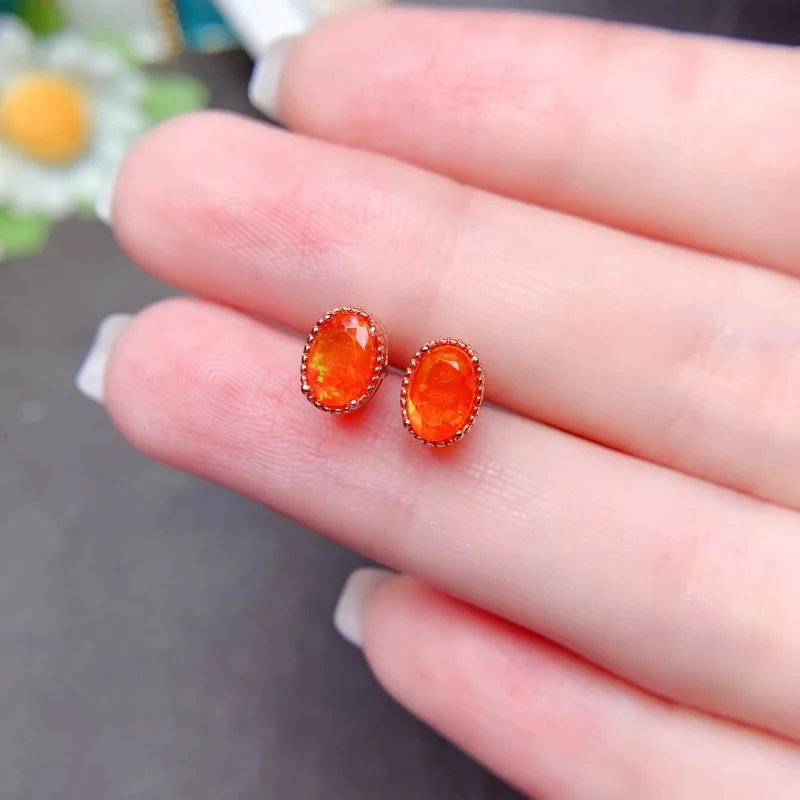 Turuncu Ateş Opal Nadir Küpe G - Opal Earrings Dangle incelemesi ve fiyatı