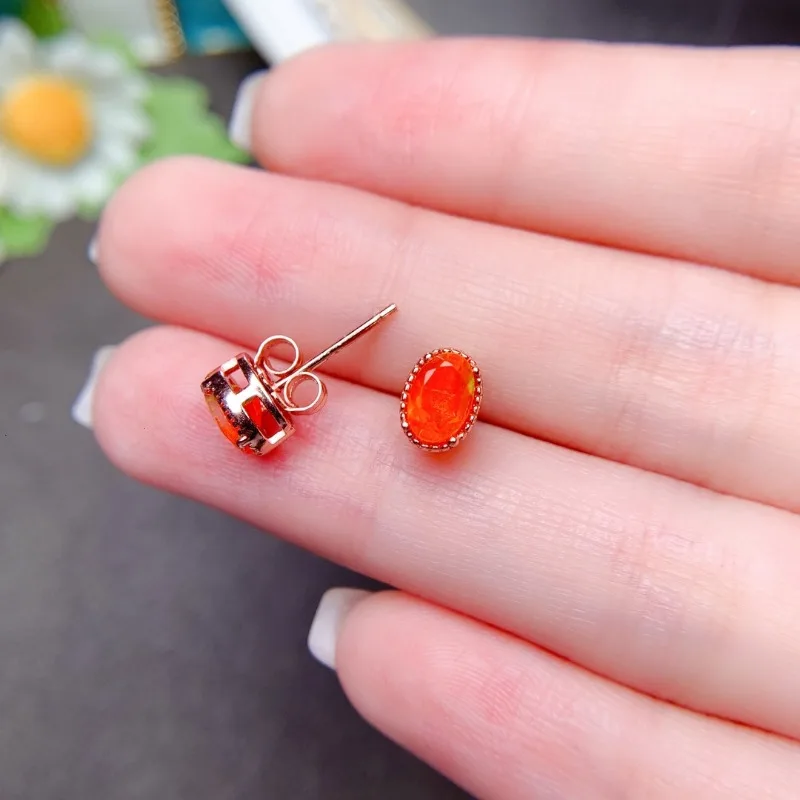 Turuncu Ateş Opal Nadir Küpe G - Opal Earrings Dangle incelemesi ve fiyatı