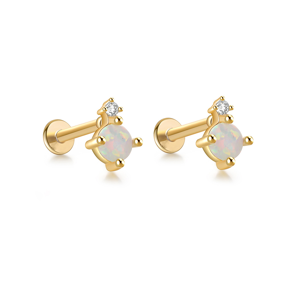 2 adet paslanmaz çelik Opal Mi - Opal Earrings Dangle incelemesi ve fiyatı