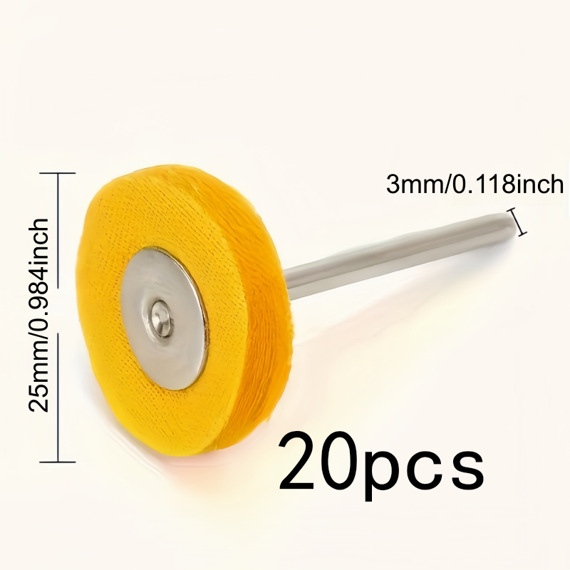 20 adet 3mm sarı parlatma bezi - Jewelry Watches & Accessories incelemesi ve fiyatı
