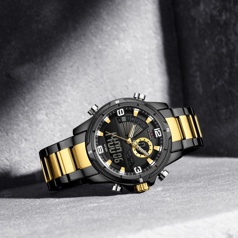 NAVIFORCE Erkekler Çift Ekranl - Watch Display Box incelemesi ve fiyatı