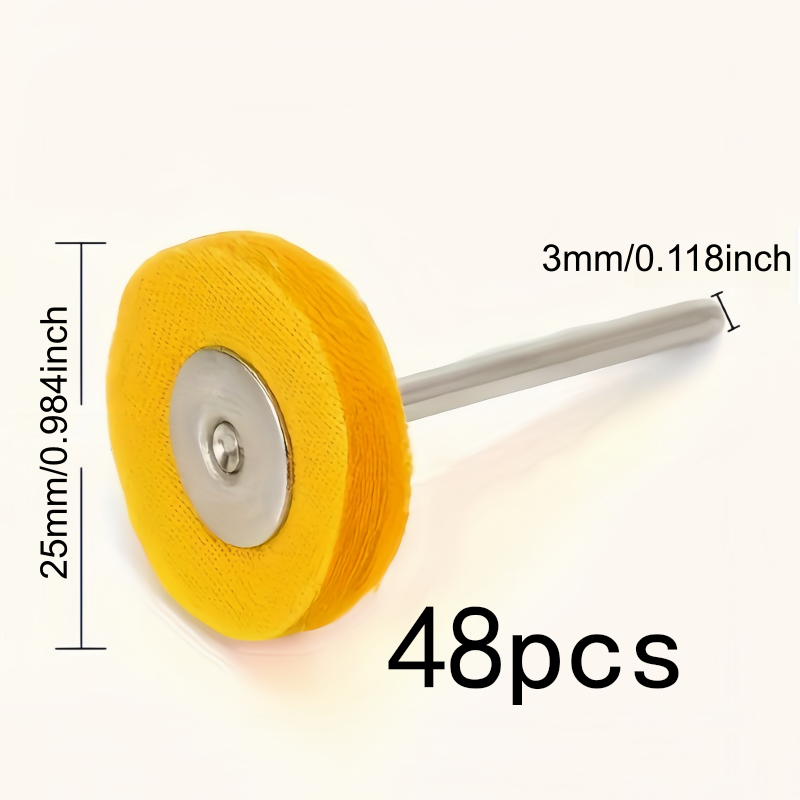 48 adet 3mm sarı parlatma bezi - Jewelry Watches & Accessories incelemesi ve fiyatı